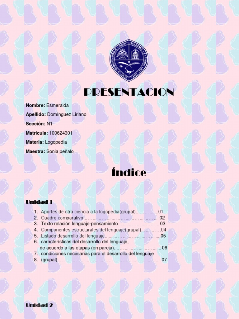 Introducción a la Logopedia | PDF | Aquisición de idioma | Palabra