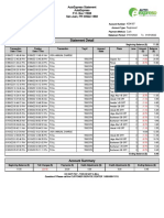 Statement Detail: Autoexpreso Statement Autoexpreso P.O. Box 11888 San Juan, PR 00922-1888