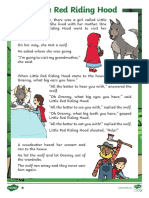 Little Red Riding Hood Differentiated Reading Comprehension Activity