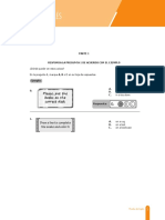 PRUEBA DE INGLÉS EXAMEN 1 Y 2