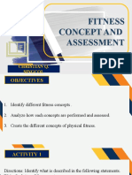 Fitness Concept and Assessment (PE 122)