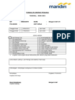 Formuliur Absensi Pegawai