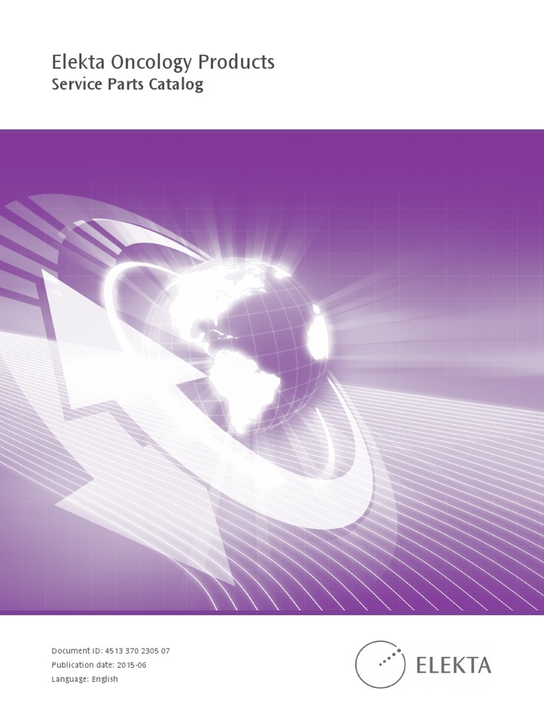 Elekta Service Parts Catalog Atualizado 2015-45133702305 - 07 | PDF ...