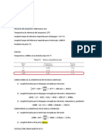 Calculo Long de Pista