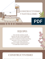 Constructivismo y Naturalismo