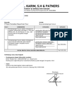 Invoice 13 BPR TTD