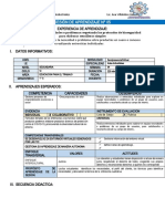 Identificamos Necesidades o Problemas Respetando Los Protocolos de Bioseguridad para Elaborar Sencilleras Simples