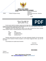 Surat Undangan Rapat Stunting Desa Ciemas