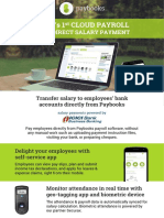 Paybooks Payroll Software Brochure