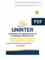 Atividade Prática Microprocessadores e Microcontroladores UNINTER 2021 - Passei Direto - Passei Direto 03