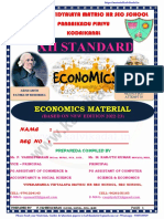 12th Economics Full Study Material English Medium 2022-23