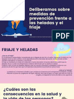 Deliberamos Sobre Medidas de Prevención Frente A Las Heladas y El Friaje