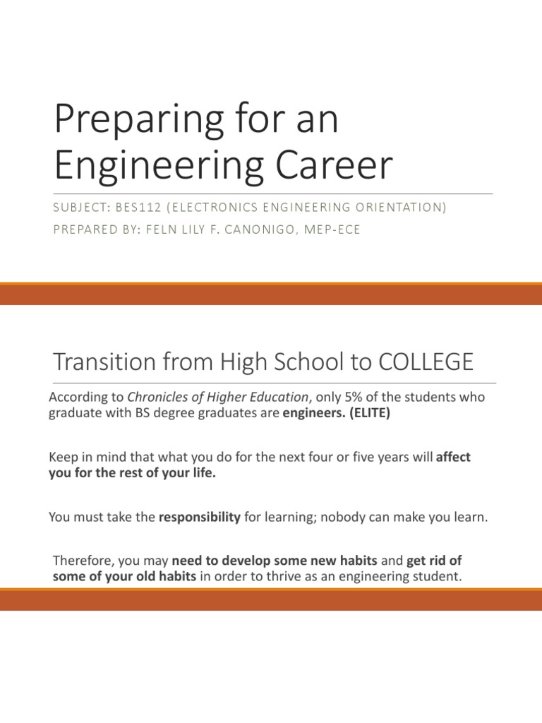 Engineering Career Preparation Guide | PDF