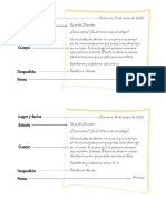 estructura de la carta 