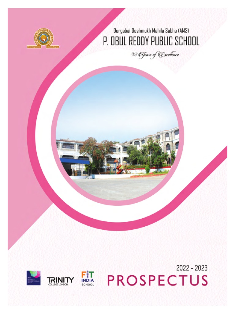 P. Obul Reddy Public School Overview | PDF | Schools | Laboratories