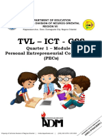 TVL - ICT - CSS 11 - Module 0 (PECs) WEEK 1 For Teacher