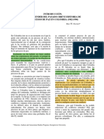 Analisis Procesos de Paz