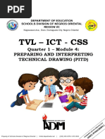 Grade 11 - Q1 - W8 - Module 4.b-Preparing and Interpreting Technical Drawing - For Student