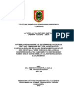 OPTIMALISASI KOMUNIKASI INFORMASI DAN EDUKASI TENTANG PEMILIHAN METODE KONTRASEPSI PASCASALIN PADA IBU HAMIL DENGAN MEDIA LEAFLET  DAN GRUP WHATSAPP DI RUANG PELAYANAN  OBSTETRI NEONATAL EMERGENCY KOMPREHENSIF  RUMAH SAKIT UMUM DAERAH SULTAN SURIANSYAH BANJARMASIN