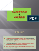 KUALIFIKASI  VALIDASI