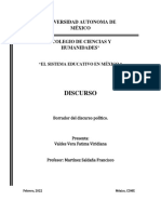 Discurso, El Sistema Educativo en México