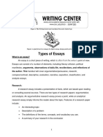 Types of Essays ADA Compliant 2018