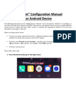 Eduroam - Configuration Manual For Android Device