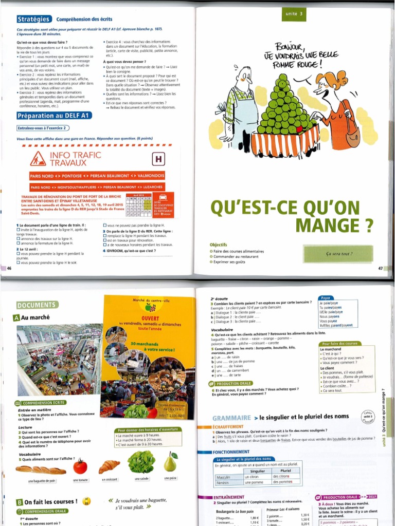 Edito A1 Unité 3 Et 4 Livre de L