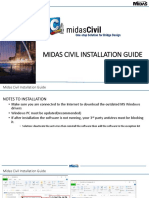 Midas Civil Step by Step Installation