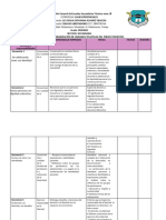 Planificación de unidades temáticas del tercer trimestre en escuelas secundarias técnicas