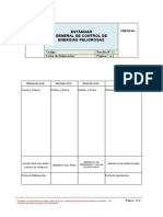 Estandar General de Control de Energias Peligrosas