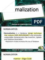 Module 6 - Normalization-1