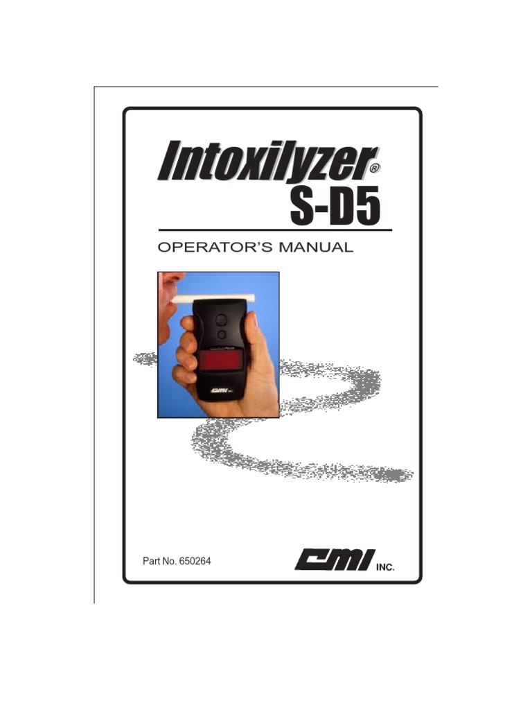 Intoxilyzer S-D5 Manual | Calibration | Technology