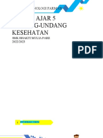 Modul Ajar 5 Undang-Undang Kesehatan