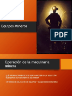 Definiciones en La Operación Minera