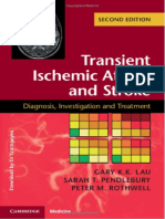 Transient Ischemic Attack and Stroke: Diagnosis, Investigation and Treatment Second Edition 