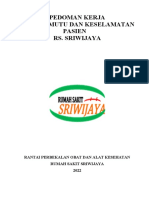 Model SCOR untuk Obat dan Alat Kesehatan RS Sriwijaya