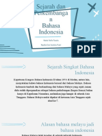 Sejarah Bahasa Indonesia