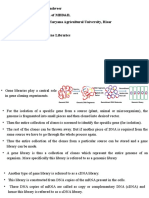 Gene Libraries