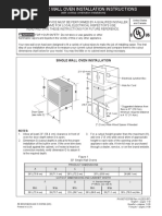 GCWD3067AF Installation