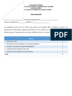 Autoevaluación Lectura y Escritura en Castellano Alexandra Arango Esquivel