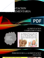 Alimentación complementaria infantil