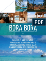 Four Seasons Bora Bora Beachfront Villa Estate