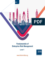 Fundamentals of Enterprise Risk Management Level 1