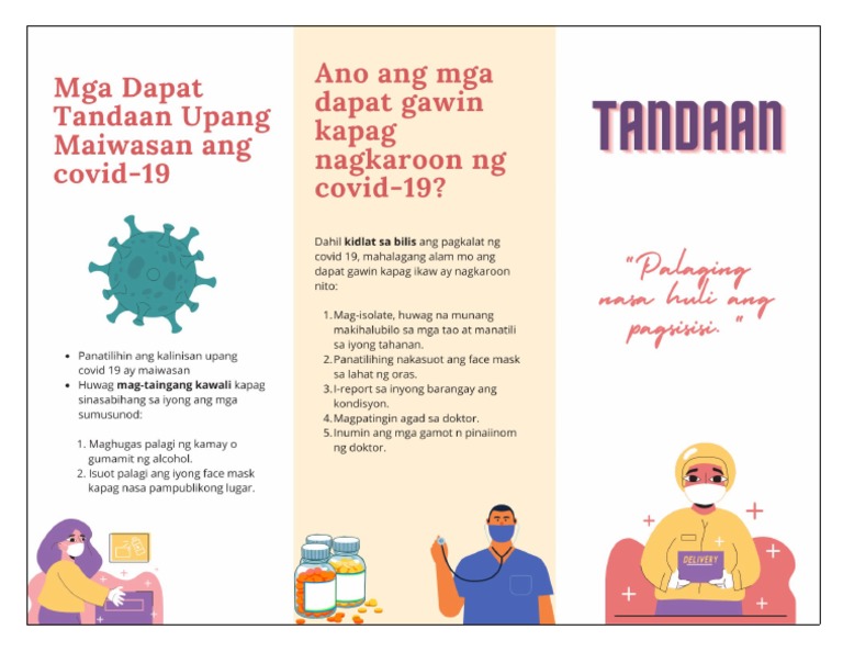 Sample Brochure Activity g8 | PDF