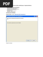Instalação do MS SQL Server 2005 Express Edition