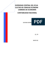 Universidad Central Del Ecuador Facultad de Ciencias Económicas Carrera de Economía Contabilidad Nacional