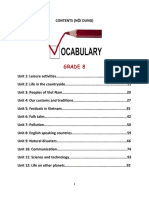 Vocab - Grade 8