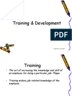 Training Methods & Importance