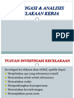 10 Investigasi & Analisis Kecelakaan